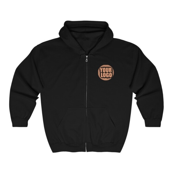 Production and Event Crew Unisex Heavy Blend™ Full Zip Hooded Sweatshirt Right